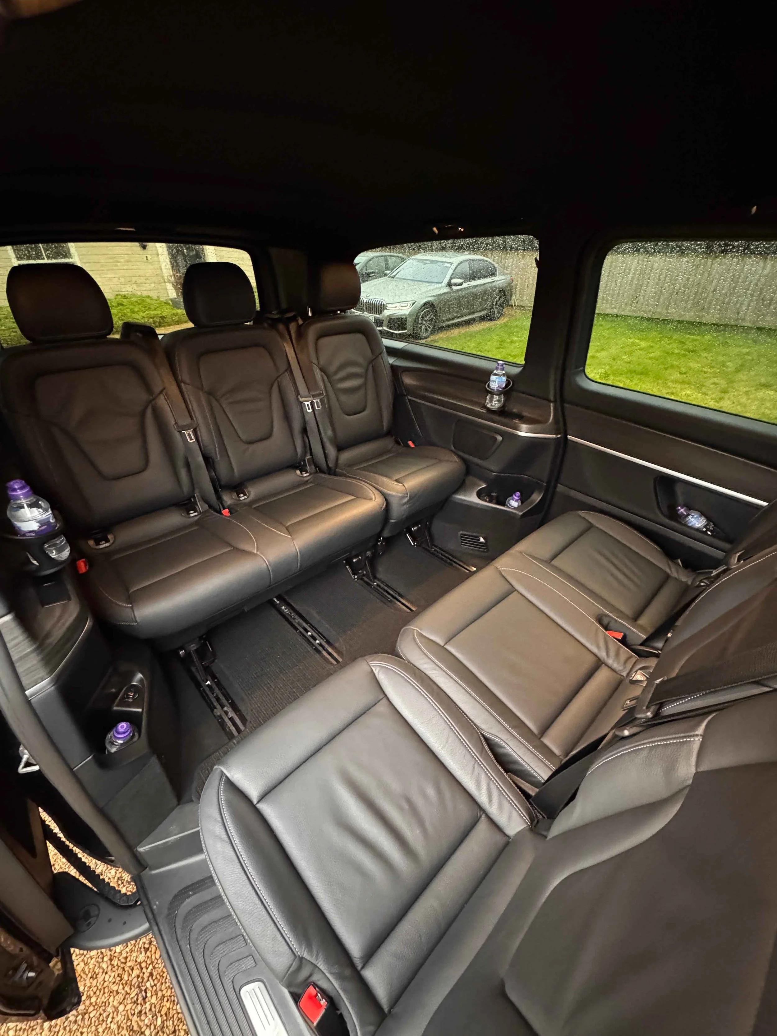 Mercedes-Benz V-Class premium rear cabin interior