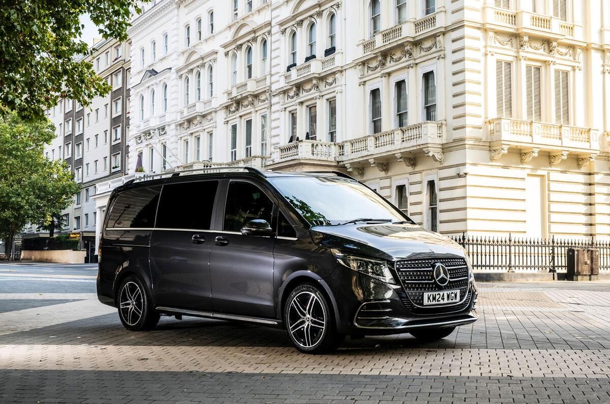 Mercedes-Benz V-Class luxury people carrier exterior